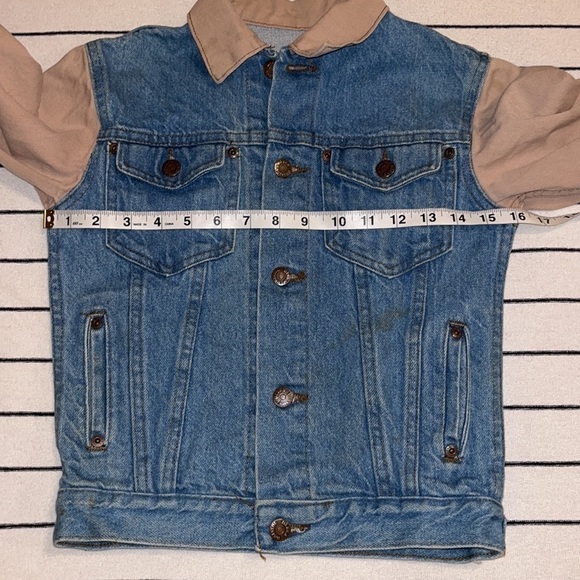 Bristol Blues Vintage USA Made Denim Jean Jacket Youth Medium 10/12 - Picture 13 of 15
